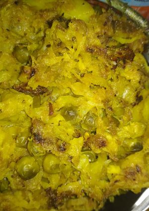 A picture of Cabbage curry.
