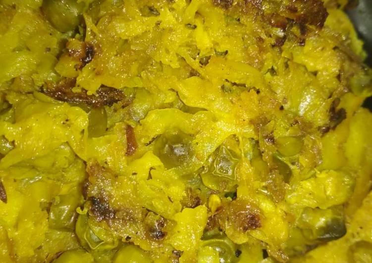 Steps to Prepare Super Quick Homemade Cabbage curry