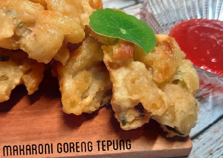 Resep Makaroni Goreng Tepung Anti Gagal