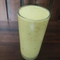 A picture of Mango Lassi.