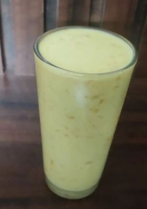 A picture of Mango Lassi.