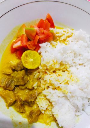 Foto resep Soto daging santan