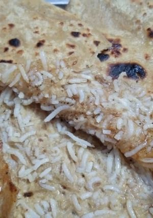 A picture of Rice Parantha.