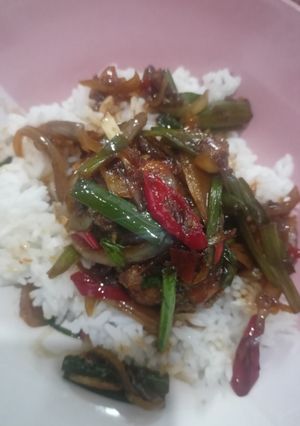 Foto resep 75. Ayam Kecap Bunga Kucai