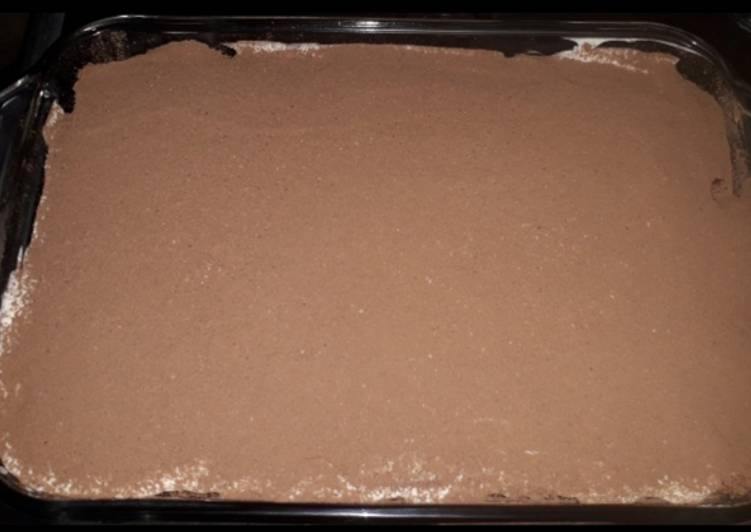 Tiramisú fácil (Sin huevos)