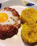 Nidos de carne picada