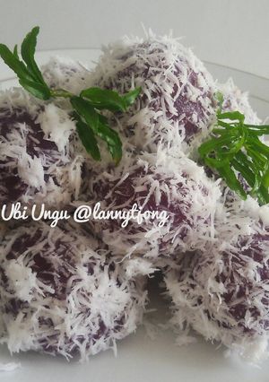 Foto resep Klepon ubi ungu