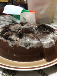 Foto resep Pudding choco cream oreo