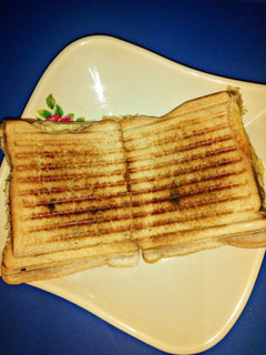A picture of Toasted -grilled bread.