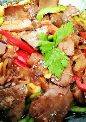 Foto resep Daging Saos Paprika