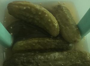 Una foto de Pepinillos en vinagre