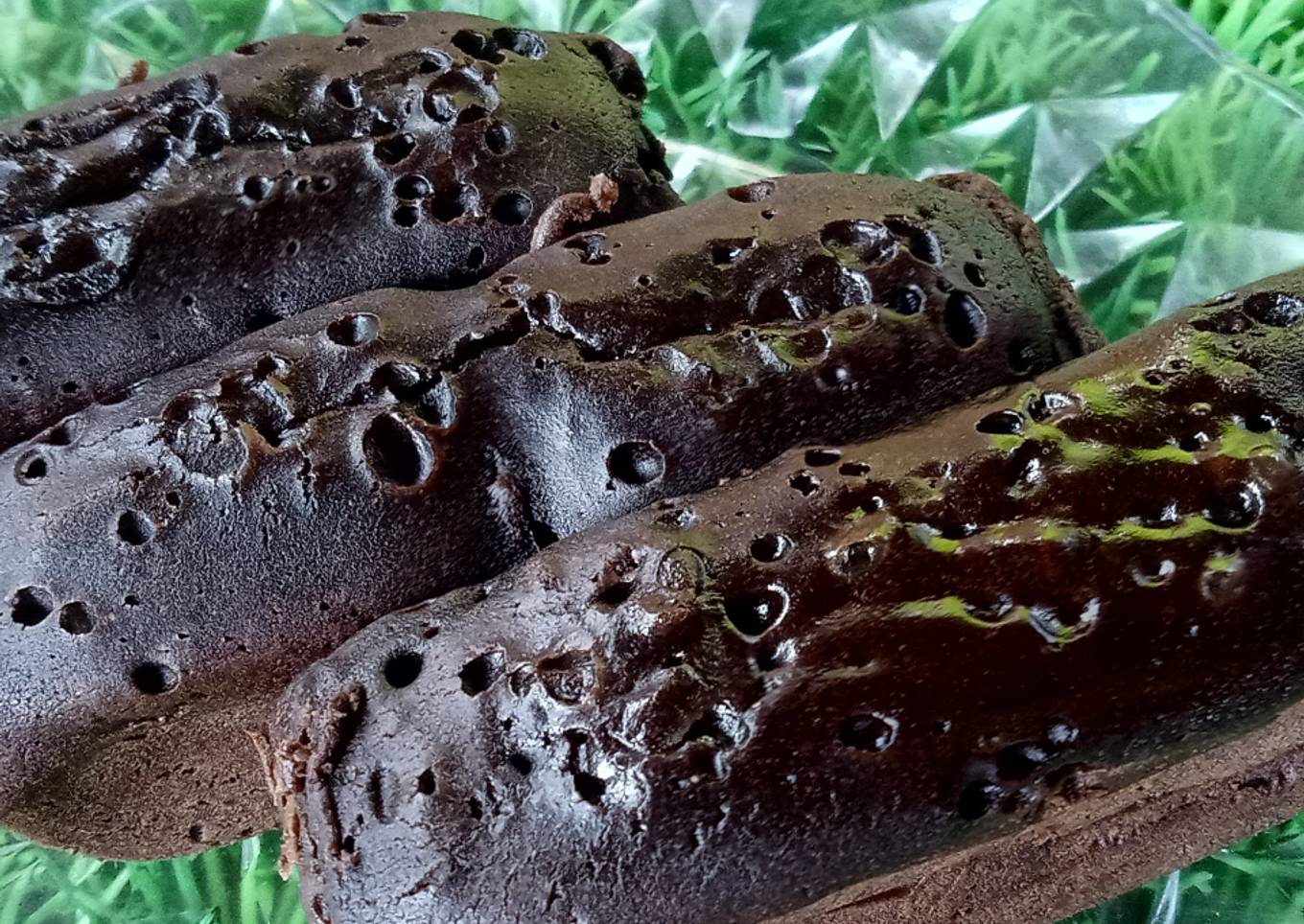 Kue balok brownie