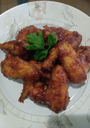 Foto resep Spicy wings yummy :D