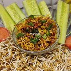 A picture of Methi Sprouts Usal.
