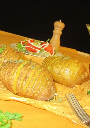 عکسی از دستور سیب زمینی تنوری یا آرکادوئی