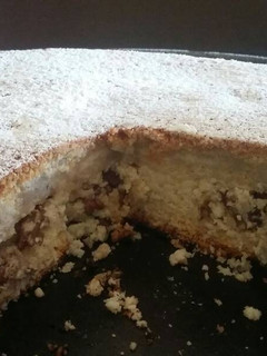 Una foto de Torta de ricota o rellena o pastel de ricota y nueces