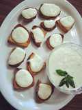 Crostini con salsa di baccalà mantecato alla Fiorentina