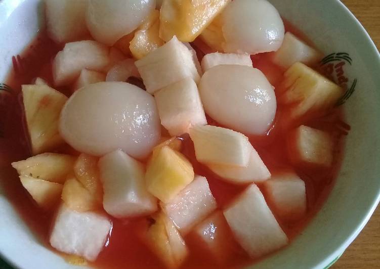 Bahan 🍒Asinan buah campur | Resep Bumbu 🍒Asinan buah campur Yang Sempurna