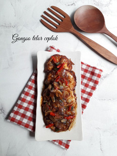 Foto resep Gongso telor ceplok
