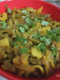 Aloo-tendli sabji