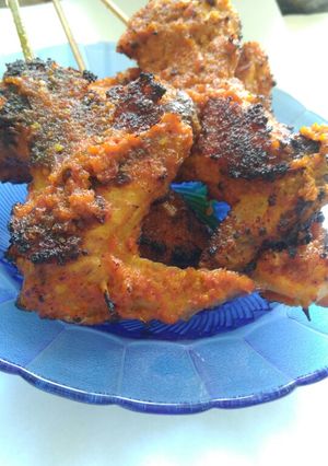 Foto resep Ayam bakar bumbu pedas
