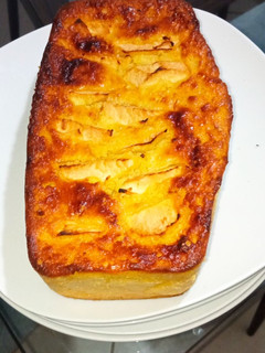 Una foto de Queque de manzana