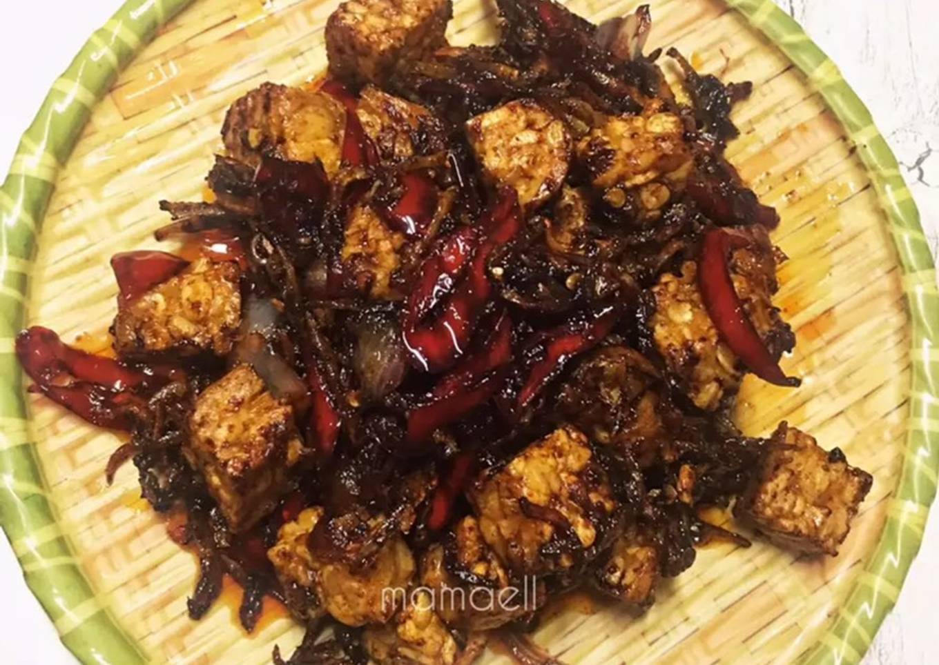 Sambal Goreng Tempe & Ikan Bilis