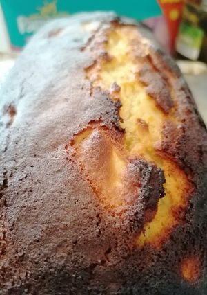 Une photo de Cake aux pommes et au miel