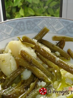 Φωτογραφία της συνταγής Φασολάκια με πατάτες λαδολέμονο