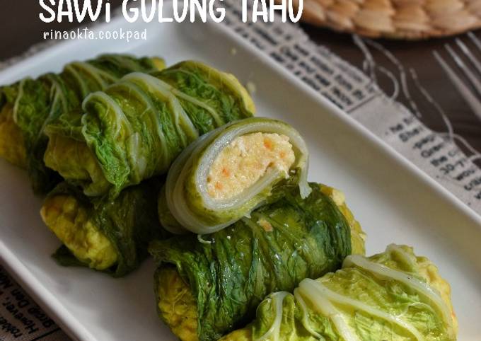 Resep Sawi Gulung Tahu Oleh Rina Okta Cookpad