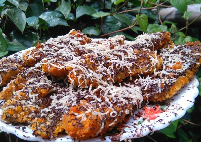 Bagaimana Menyiapkan Pisang Goreng Bandung (Coklat Keju Crispy) yang Lezat Sekali