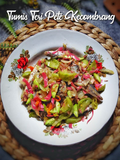 Foto resep Tumis Teri Pete Kecombrang