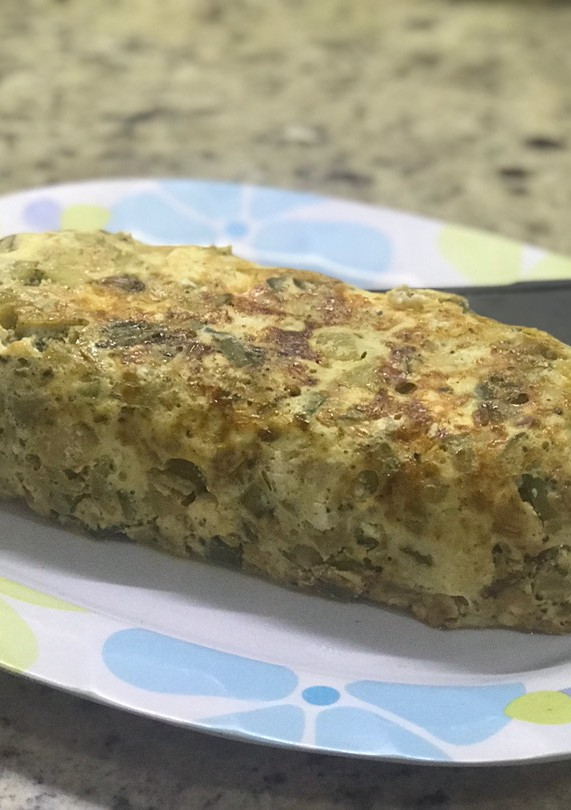 Una foto de Soufflé de zucchini
