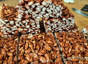 Une photo de Carré rice krispies cacao