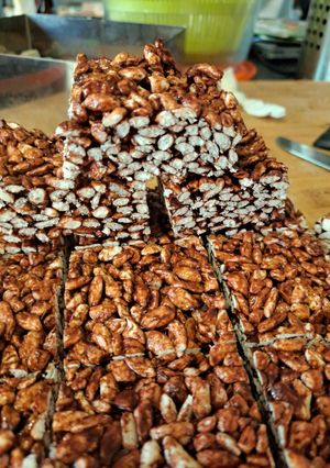 Une photo de Carré rice krispies cacao