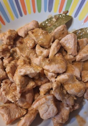 Una foto de Pavo en salsa