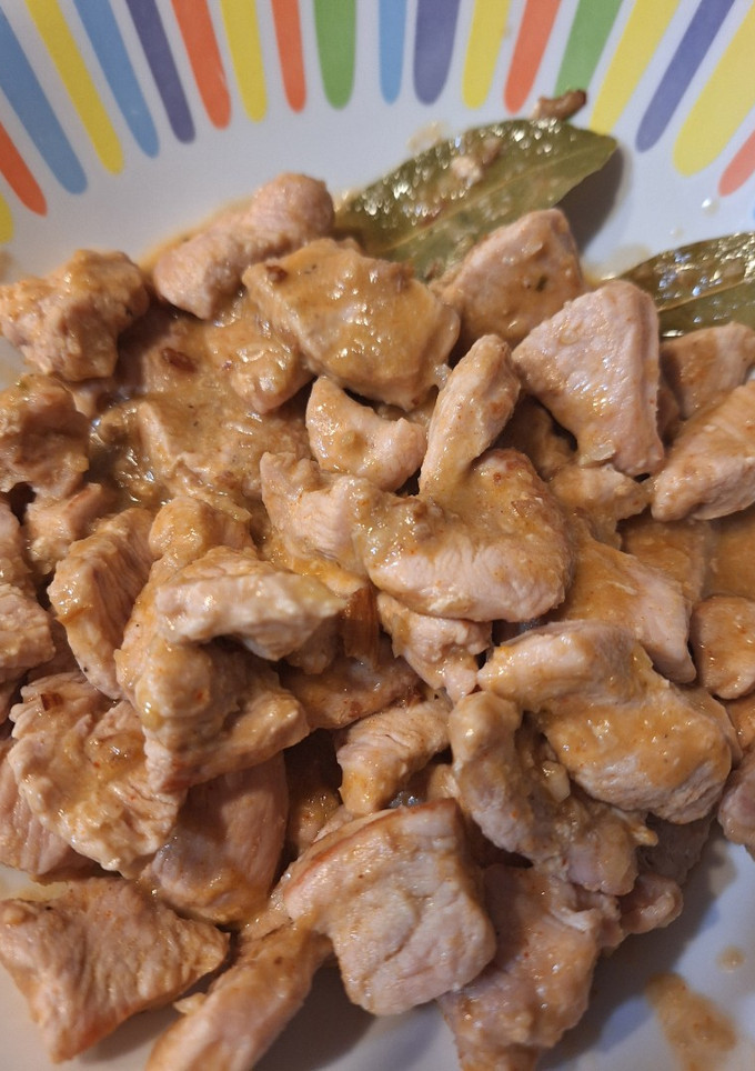 Una foto de Pavo en salsa