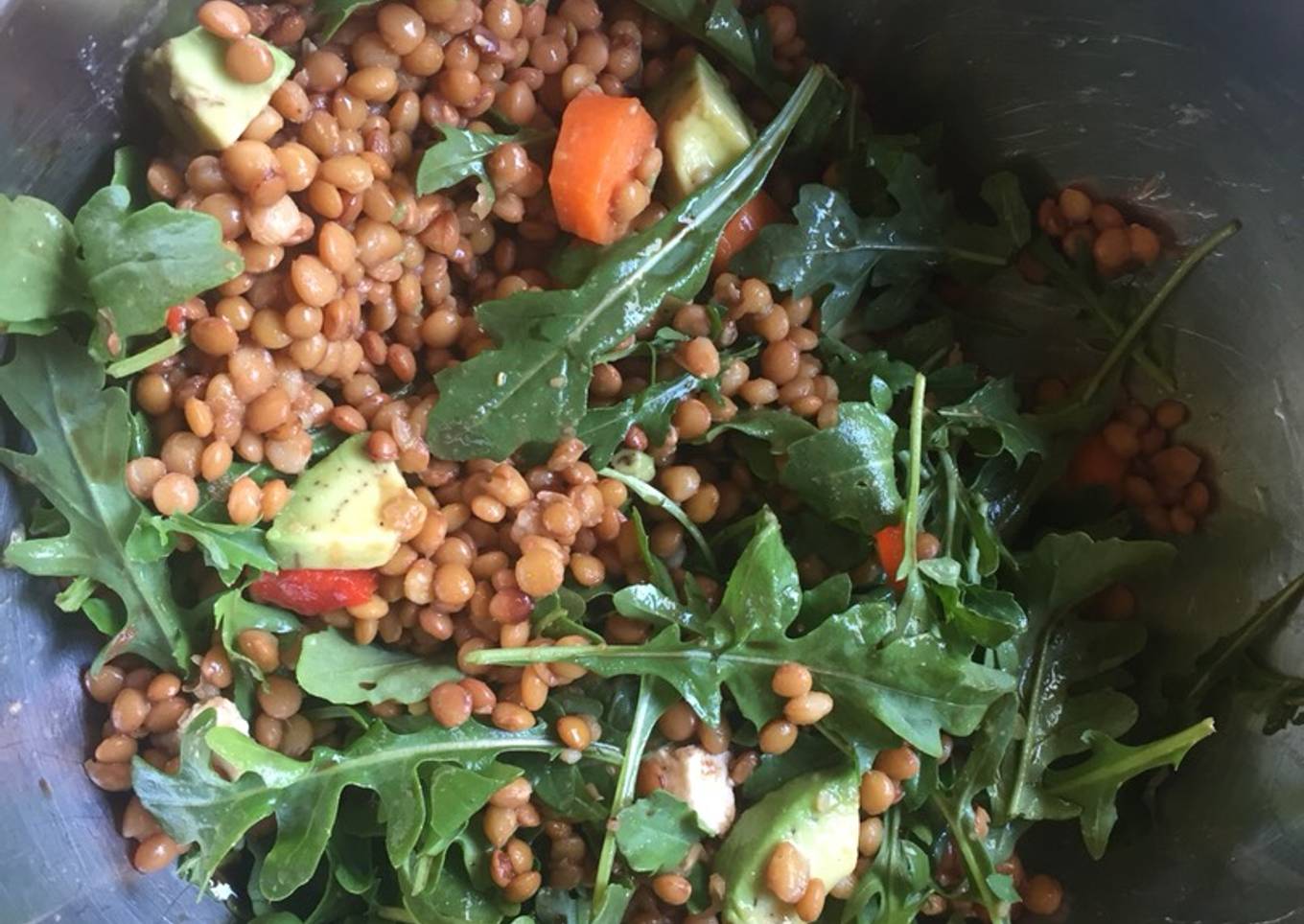 Ensalada de lentejas