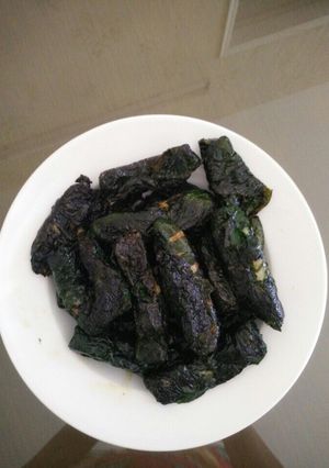 Hình của món Cá lóc cuộn lá lốp.