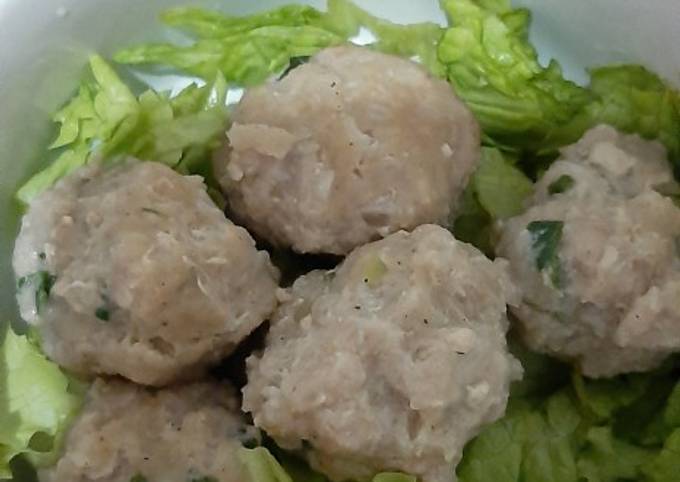 Resep Bakso daging sapi oleh Wida Lupton - Cookpad