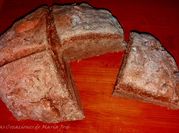 Una foto de pan de centeno levadura fresca