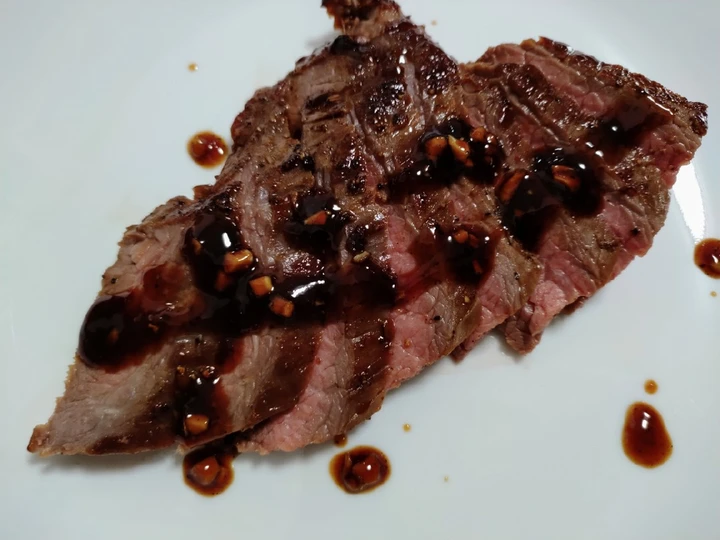Simple Way Make Recipe Soy and sweet chili glazed flank steak that is Delicious, Perfect}