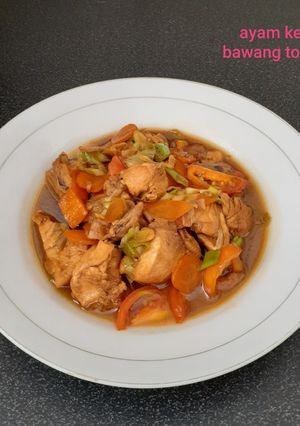 Foto resep Ayam Kecap Bawang Tomat