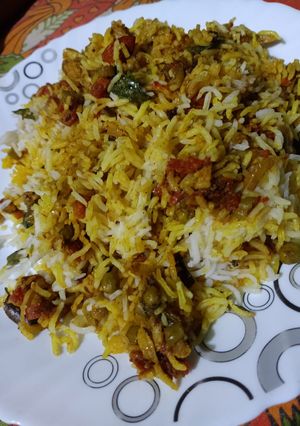 A picture of Veg Biryani.