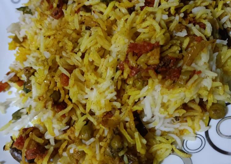 Steps to Make Any-night-of-the-week Veg Biryani