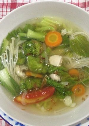 Foto resep Soup Sayur Segar