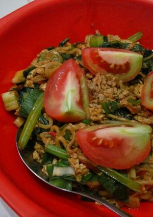 Foto resep Kreasi Indomie ala Anak Kos - Mie Nyemek