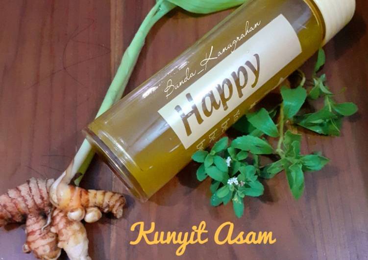 Resep Kunyit Asam Daun Stevia yang Lezat Sekali