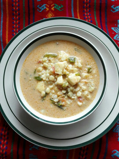A picture of Sopa de Elote🌽.