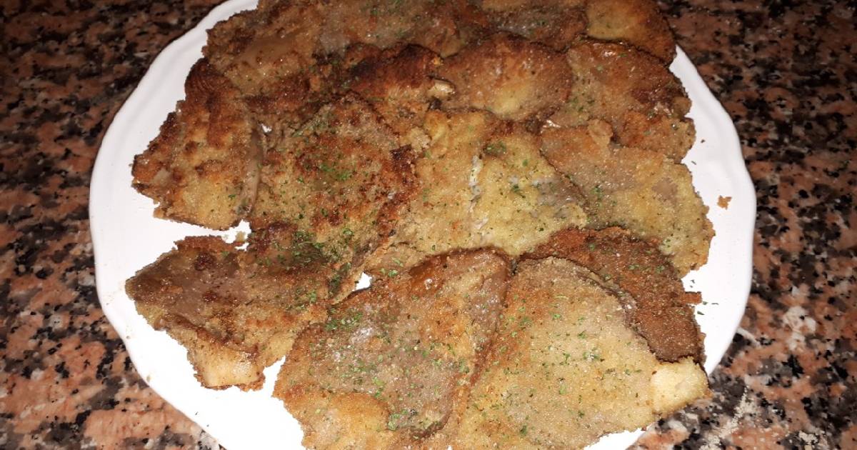 Setas empanadas al ajillo Receta de sonia Cookpad